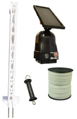 HotLine Shrike Solar Kit - for a small fence - ideal for strip grazing